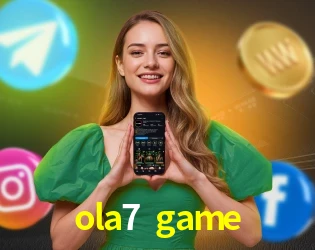 Interface do App ola7 game